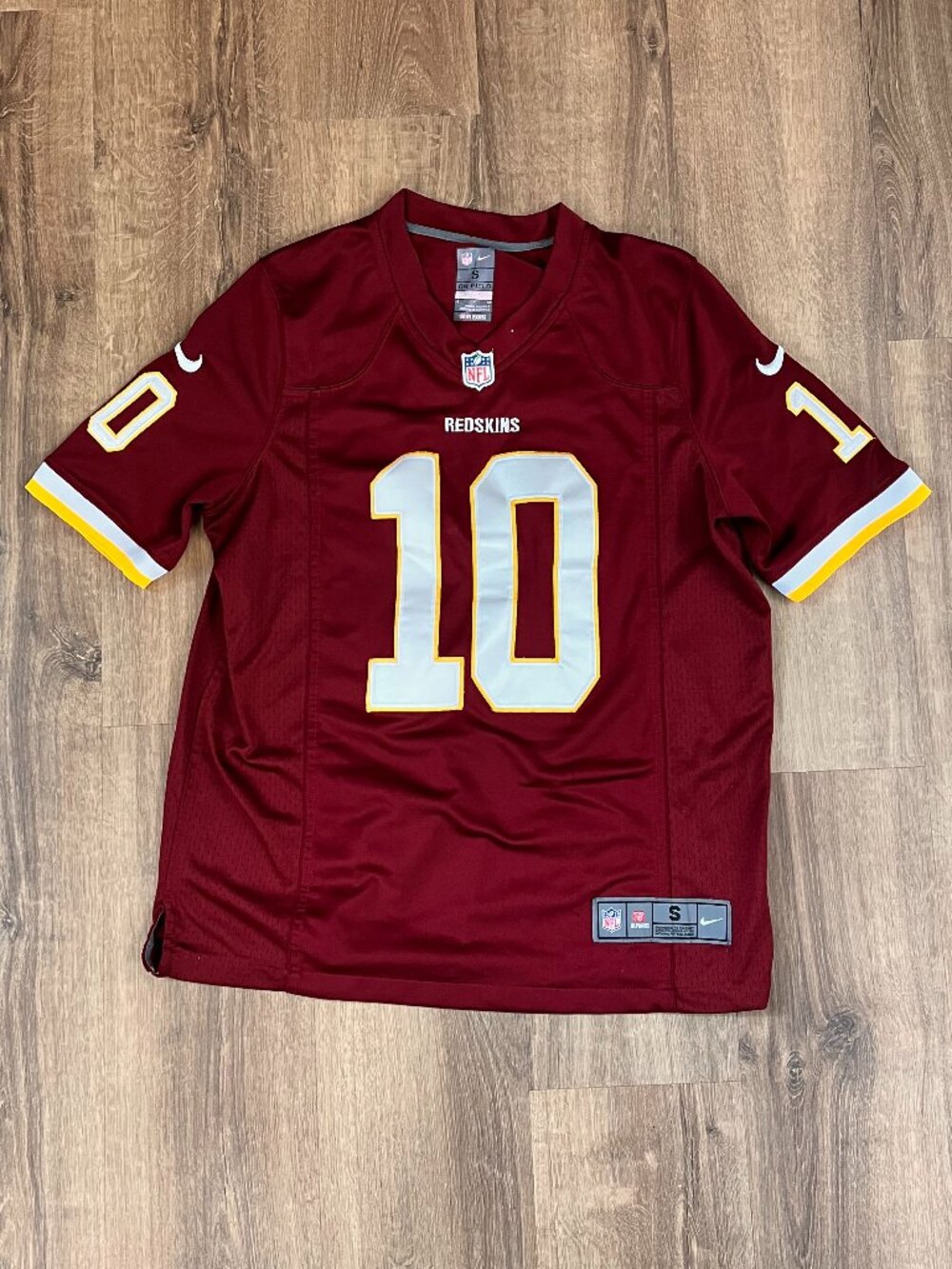 Nike NFL Washington Redskins Football Jersey #10 Griffin III  Sz S